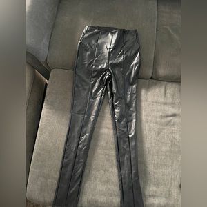 Fashion nova faux leather leggings